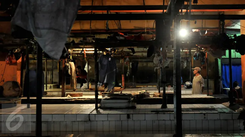 20150810-Pedagang Daging Sapi Mogok-Jakarta