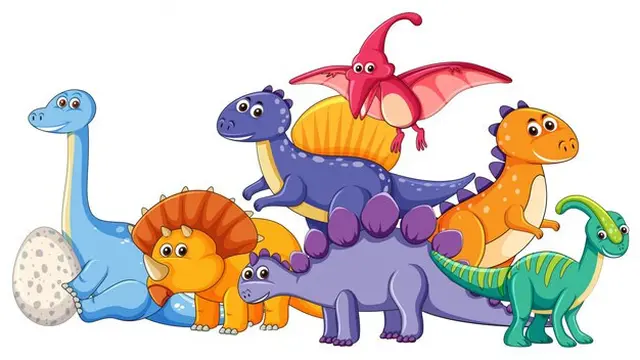 Ilustrasi dinosaurus