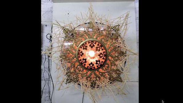 Kolaborasi 3 Desainer Lintas Genre Indonesia Lahirkan Instalasi Lampu Dewa Nawa Sanga