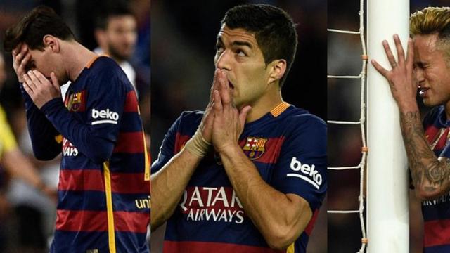 Luis Suarez, Neymar, dan Lionel Messi
