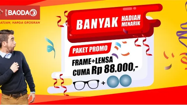 Grand Opening Optik BAODAO Tawarkan Tren Kacamata Berkualitas Harga Ekonomis