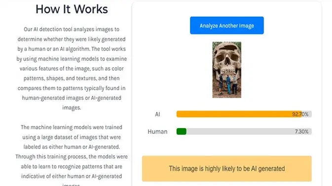 <p>Gambar tangkapan layar penelusuran foto menggunakan situs isitai.com.</p>