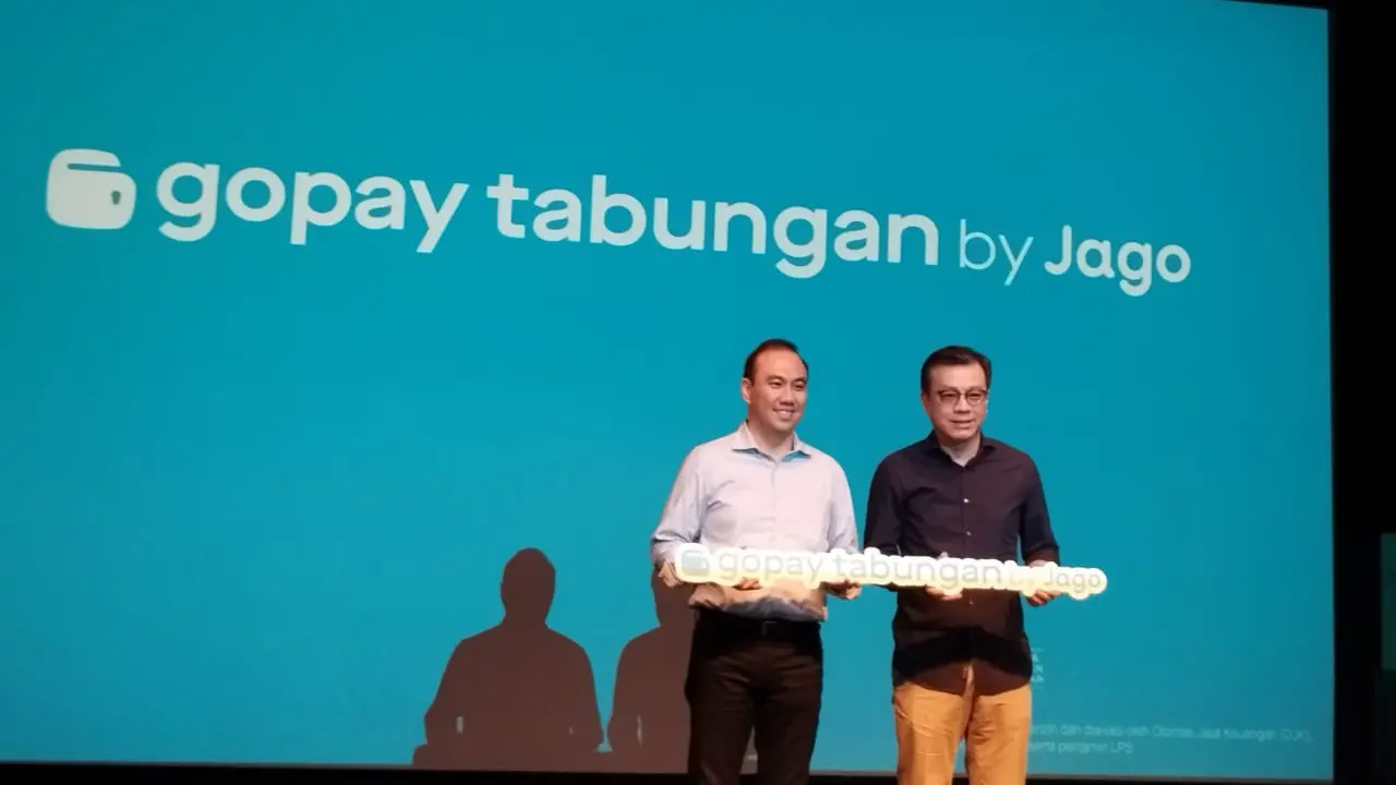 Konferensi pers peluncuran Gopay Tabungan, Rabu (18/10/2023). (Foto: Liputan6.com/Gagas Y.P)