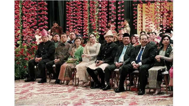 6 Potret Annisa Pohan dan AHY di Rangkaian Pernikahan Rasyid Rajasa, Tampil Elegan