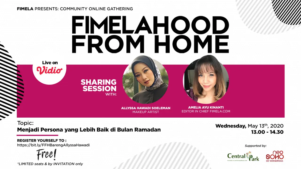 Saksikan Live Streaming Fimelahood From Home Bareng Allyssa Hawadi di Vidio.com