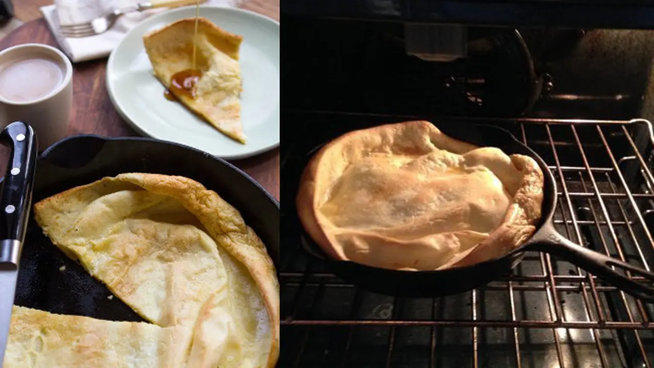 Dutch Baby, Pancake Panggang ala Jerman (hold)