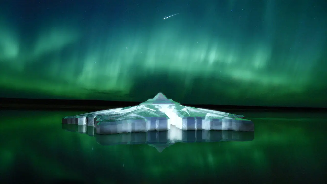 Menikmati Cantiknya Aurora Borealis dari Hotel Apung di Noorwegia