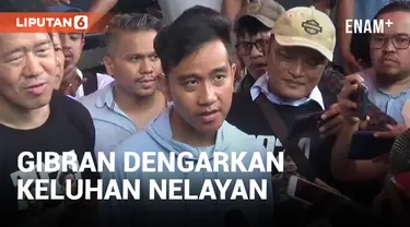 Jelang Debat, Gibran Blusukan ke Muara Baru