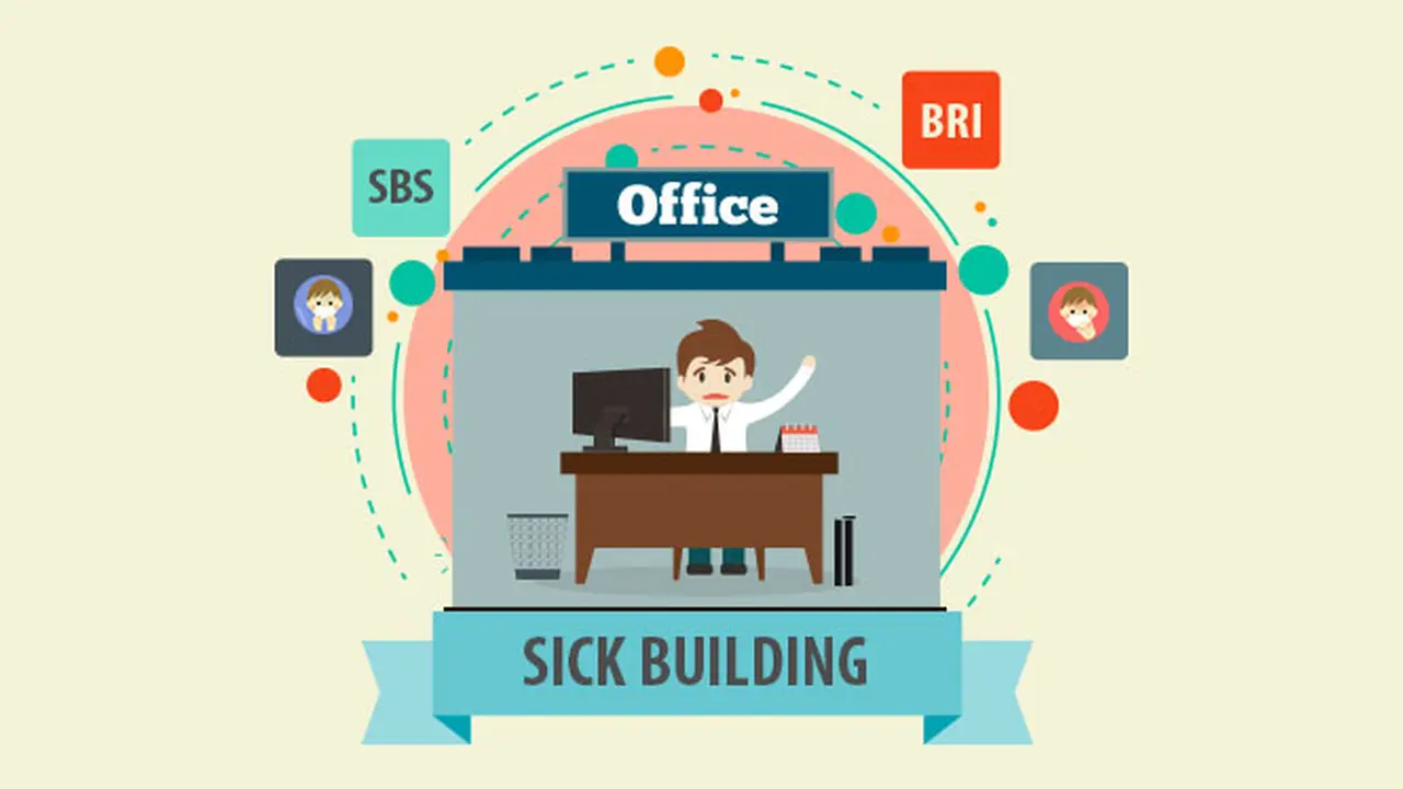 Infografis Sick Building (Liputan6.com/Yoshiro)