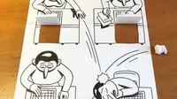 Top 3: Kreasi Karya Seni dari Sobekan Kertas yang Realistis