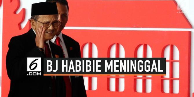 VIDEO: BJ Habibie Meninggal Dunia di RSPAD Jakarta