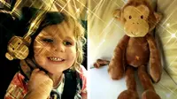 Pengumuman kehilangan boneka monyet akhirnya bersambut baik. Berkat jejaring sosial, anak kecil beserta 'monyetnya' dipersatukan kembali.
