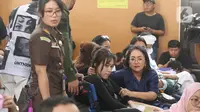 Amanda awalnya ditanya soal pertemuannya dengan Mario Dandy di wilayah Kemang, Jakarta Selatan, pada 30 Januari 2023. (merdeka.com/Arie Basuki)