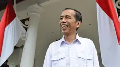 Gubernur DKI Jakarta Joko widodo menjadi inspektur upacara dalam HUT Ke-69 Kemerdekaan RI di Lapangan Monumen Nasional 