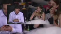  Pengantin Nonton Hockey dan Makan Burger Hebohkan Netizen (ABCNews)