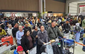 209 Penerbangan di Bandara Soekarno-Hatta Dibatalkan Imbas Erupsi Anak Krakatau