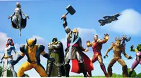 Deretan karakter Marvel yang hadir di musim baru Fortnite. (Dok. Epic Games)