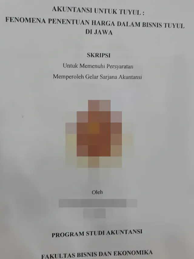 6 Judul Skripsi Ini Nyelenehnya Sukses Bikin Penasaran