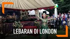 WNI yang bermukim di London merasakan nuansa Jawa Barat saat merayakan lebaran 2019. Selain aneka kesenian dari bumi priangan, juga dihidangkan aneka sajian khas lebaran.