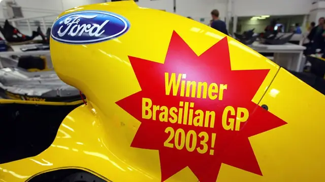 Mobil F1 EJ13 milik tim Jordan-Ford.