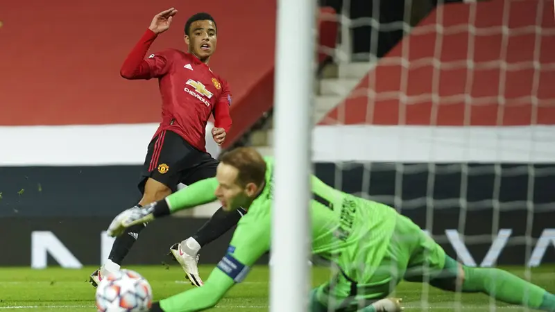 FOTO: Rashford Cetak Hattrick, MU Bungkam RB Leipzig 5-0 di Old Trafford