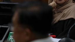 Salah satu saksi yang dihadirkan adalah Wakil Presiden ke-10 dan ke-12 Jusuf Kalla. (Liputan6.com/Herman Zakharia)