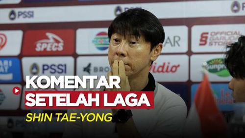 VIDEO: Komentar Shin Tae-yong Setelah Timnas Indonesia Bermain Imbang Kontra Timnas Burundi di FIFA Matchday