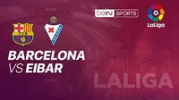 Banner Barcelona vs Eibar (Vidio)