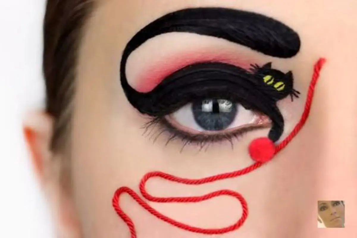 Begini Cara Make Up Mata Animasi Kucing yang Sangat Keren!