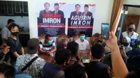 Tim pemenangan Pasangan Agusrin-Imron memastikan untuk mengambil langkah hukum atas keputusan KPU Bengkulu terkait Pilkada 2020. (Liputan6.com/Yuliardi Hardjo)