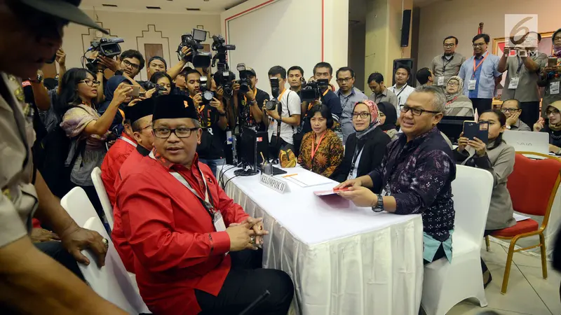 PDIP Daftar ke KPU sebagai Peserta Pemilu 2019