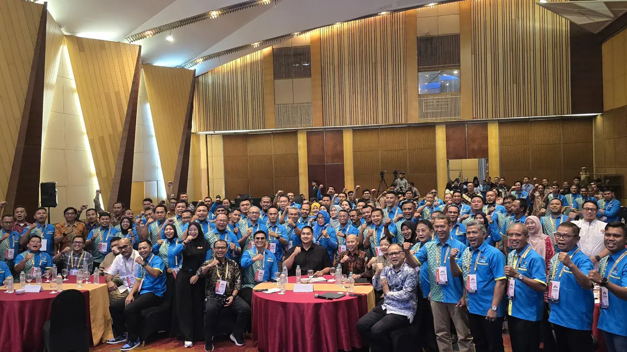 Menpora saat membuka Rakernas IGORNAS 2024