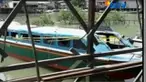 Detik-detik tenggelamnya kapal motor cepat Sumber Rejeki sempat terekam kamera. Kapal tersebut terbalik sesaat baru memulai perjalanan. 