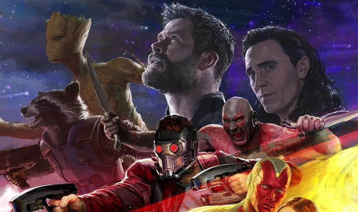 Desain konsep film Avengers: Infinity War. (Marvel)