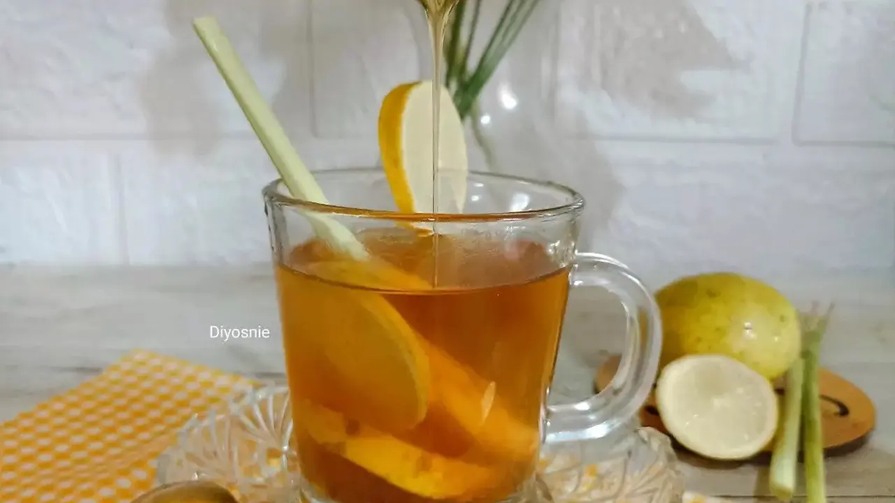 Resep teh lemon serai madu. (dok. Cookpad @_Diyos)