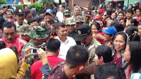 Datangi Korban Longsor Semarang, JK: Segera Relokasi!