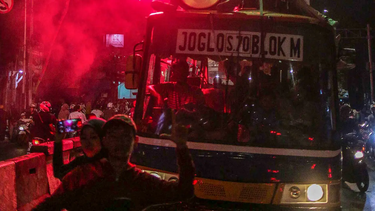 Semarak Malam Takbiran Menyambut Idul Fitri di Tanah Abang