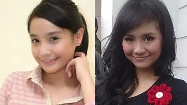6 Perbandingan Foto Nagita Slavina Muda dengan Gita Gutawa Remaja, Mirip Bak Kakak Adik