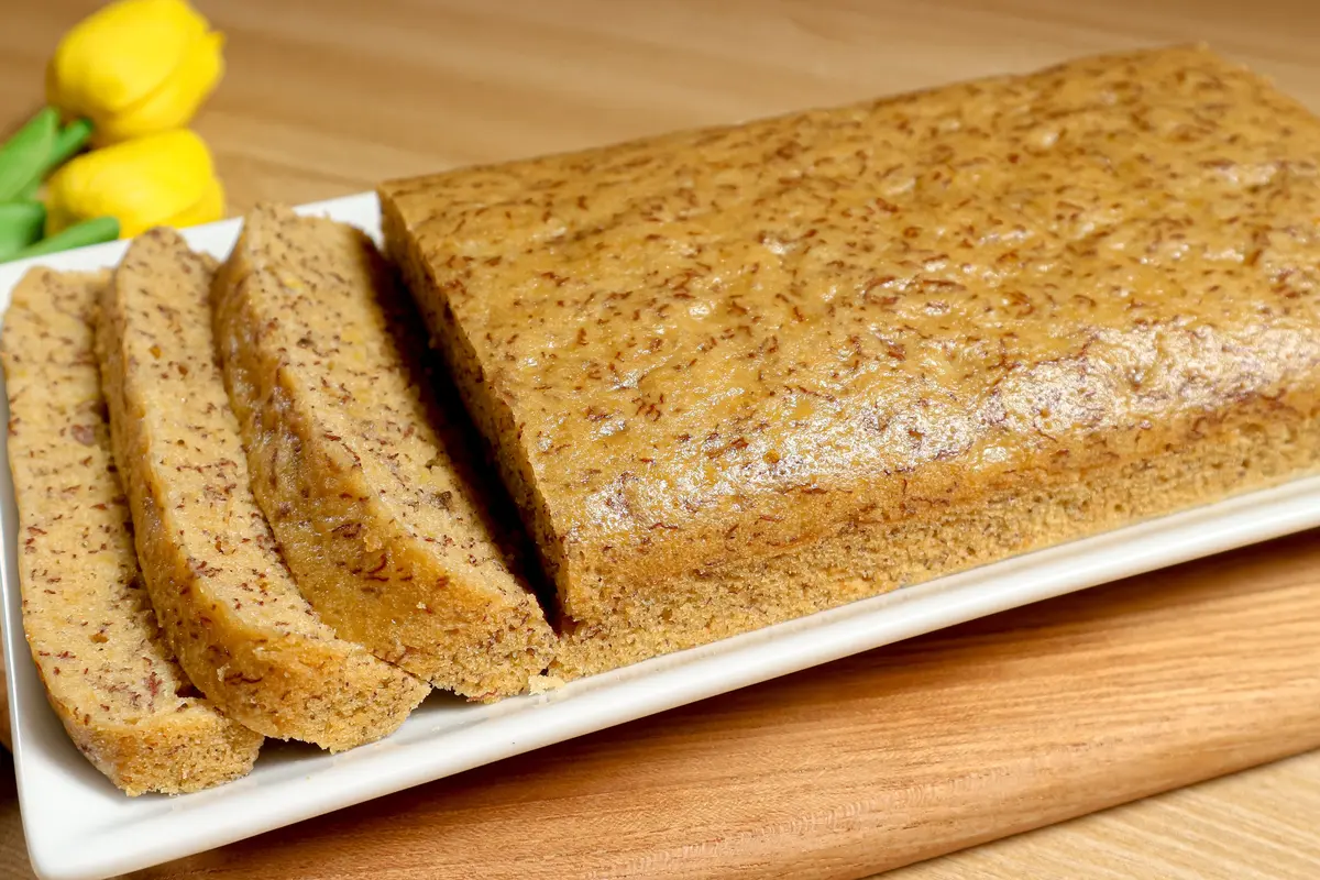 bolu pisang kukus 1 telur