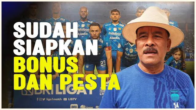 VIDEO: Umuh Muchtar Siapkan Bonus Hingga Pesta Perayaan, Jika Persib Bandung Juara
