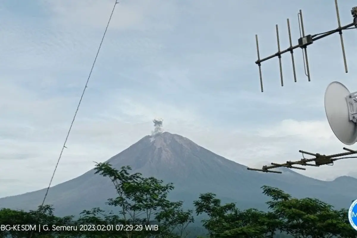Gunung Semeru Kembali Erupsi (Istimewa)