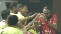 Pemain Persija, Rohit Chand, pada laga lanjutan liga 1 Indonesia di Stadion Patriot, Bekasi, Jumat (02/06/2017). Persija Menang 2-0. (Bola.com/M Iqbal Ichsan)