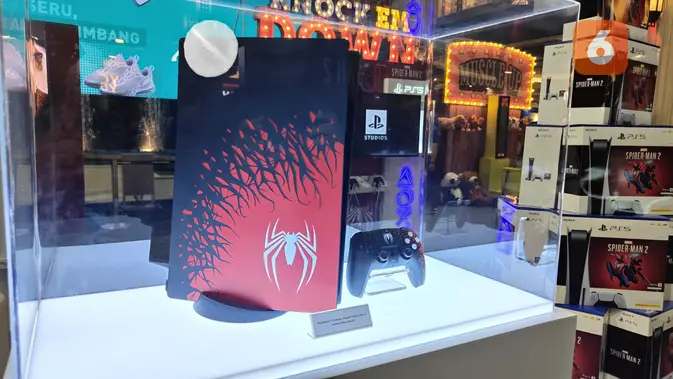 <p>Mainkan Marvel’s Spider-Man 2 Lebih Awal dan Raih PS5 Edisi Terbatas di Pop-Up Store Sony Indonesia. (Liputan6.com/ Yuslianson)</p>