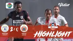 Laga lanjutan #Shopeeliga1, #PersipuraJayapura VS #PersijaJakarta pada hari Rabu malam hari (11/09/2019) berakhir dengan skor 2-0
