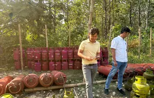 Gudang Oplosan LPG di Blora Digerebek, 969 Tabung Diamankan
