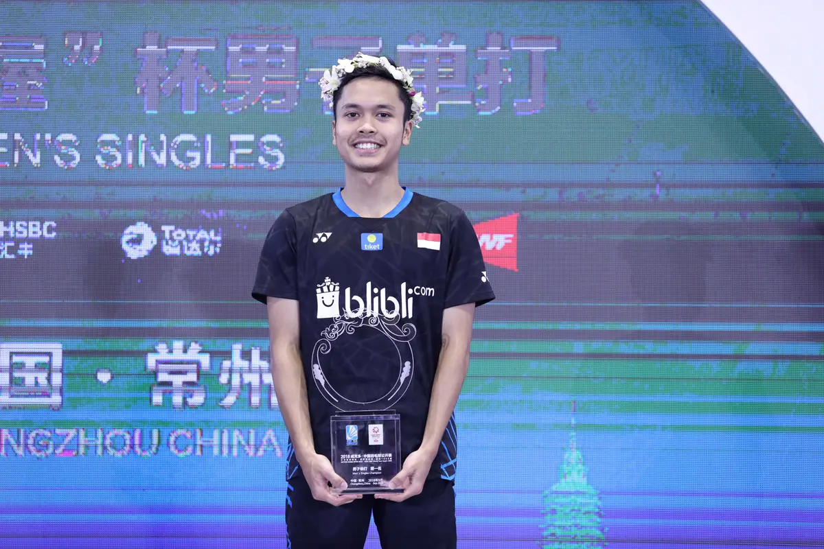 Anthony Sinisuka Ginting - China Open 2018.