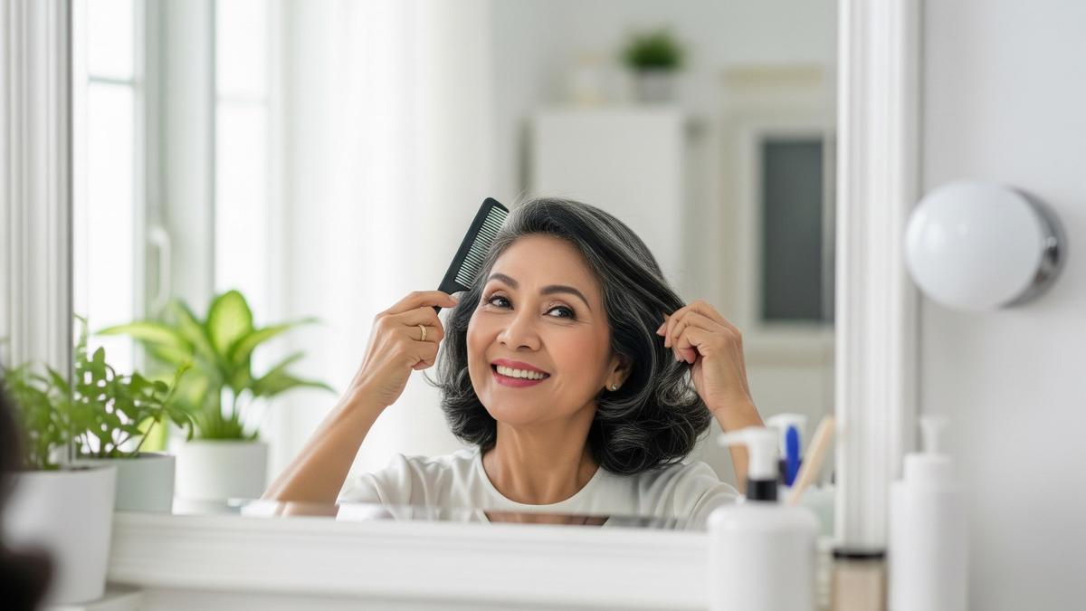 15 Potongan Rambut Wanita Lansia 60 Tahun yang Simpel, Modis, dan Mudah Dirawat