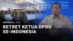 Presiden Prabowo Subianto menghadiri kegiatan pembinaan atau retret bagi para Ketua DPRD seluruh Indonesia di Akademi Militer Magelang, Jawa Tengah.