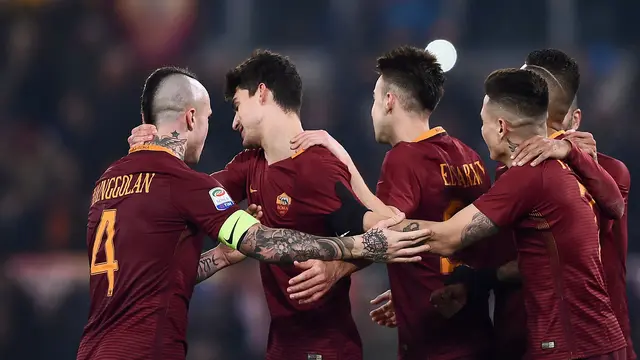 Kemenangan Penting AS Roma Jelang Natal