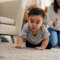 Bayi merangkak./Copyright shutterstock.com/g/JR-50